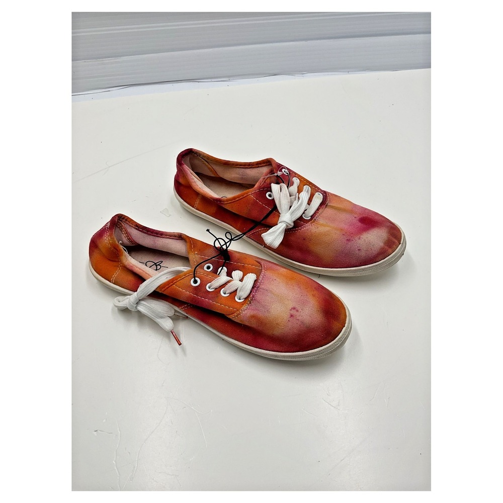 Bobbie Brooks Women's Tie Dye Canvas Sneakers Size 10